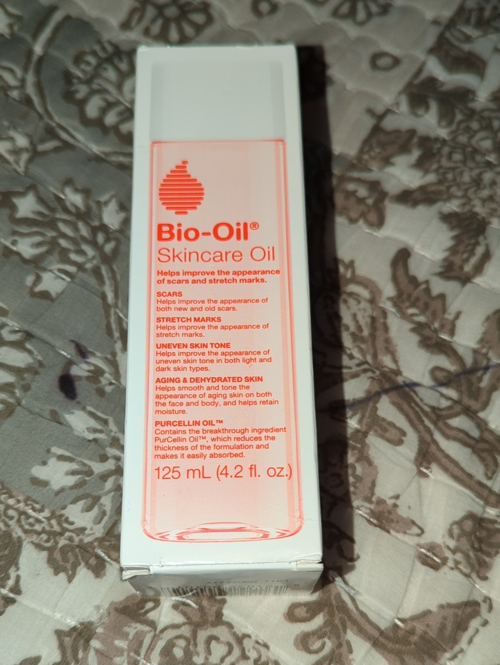 Skincare Oil 125 mL — White Bottle. NEW IN THE BOX. SEALED